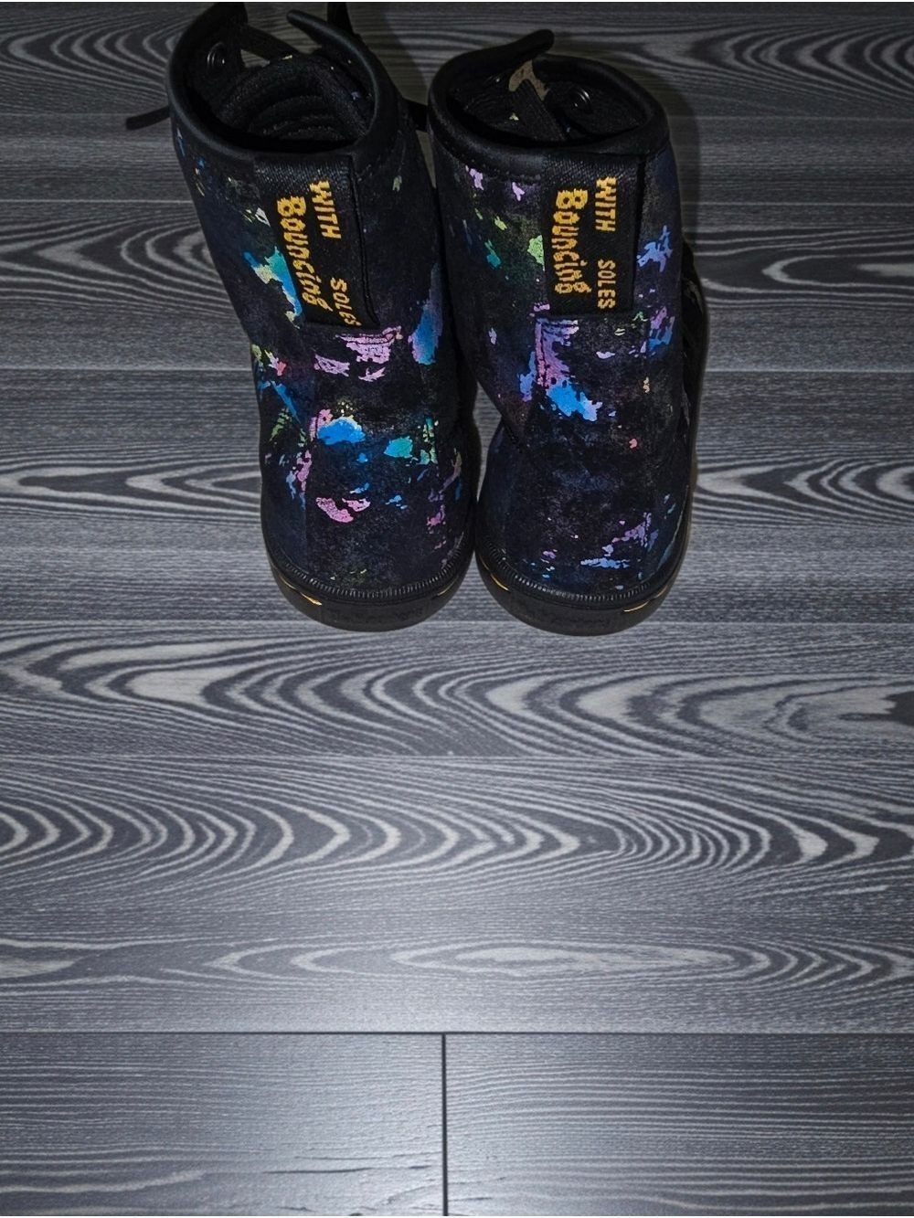 Dr. Martens Women's Sheridan Confetti Suede Boots - Picture 5 of 6